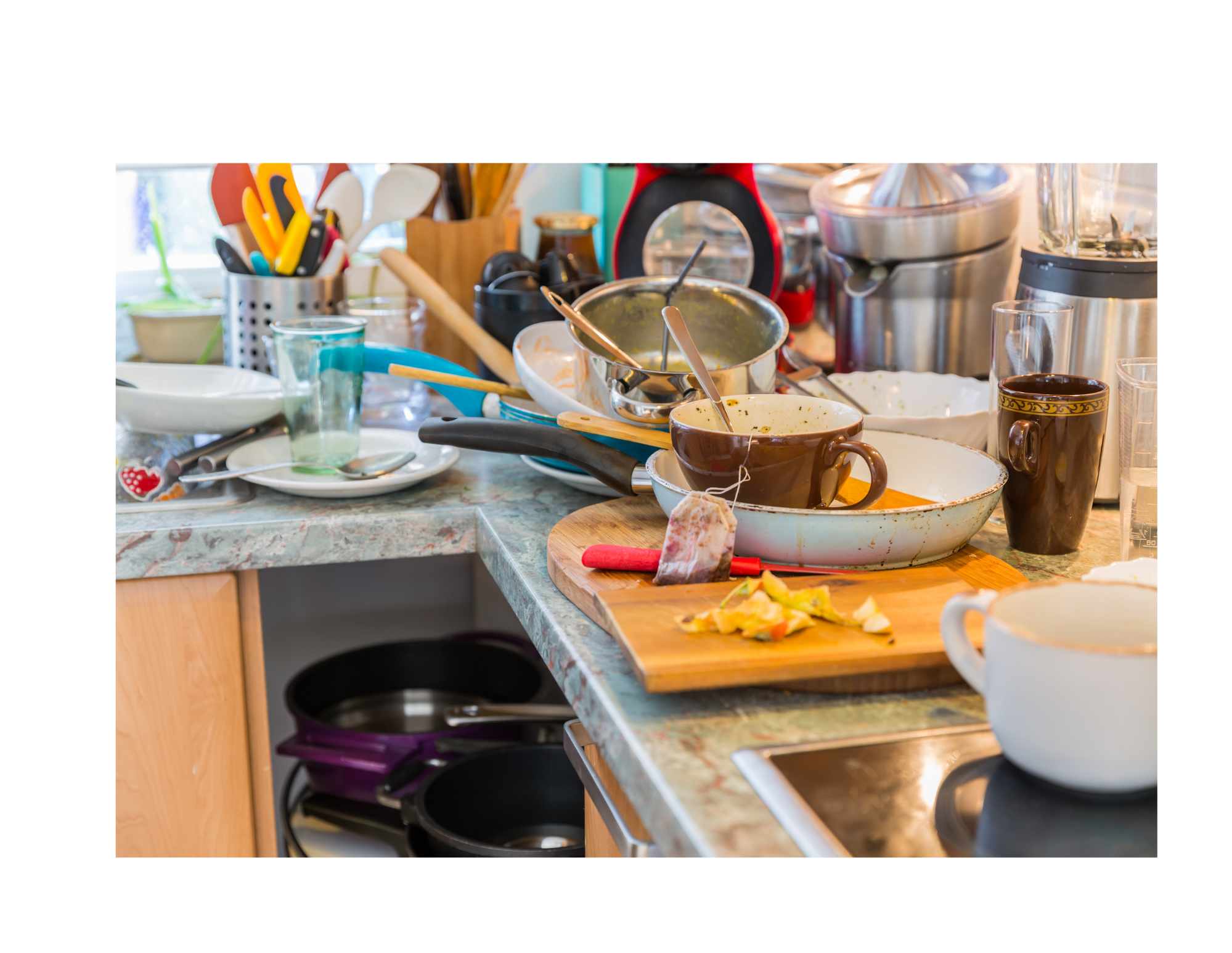 Dirty kitchen