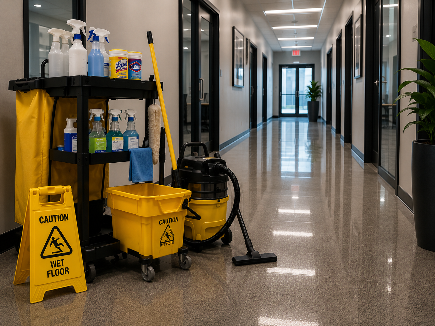 Professional cleaning equipment